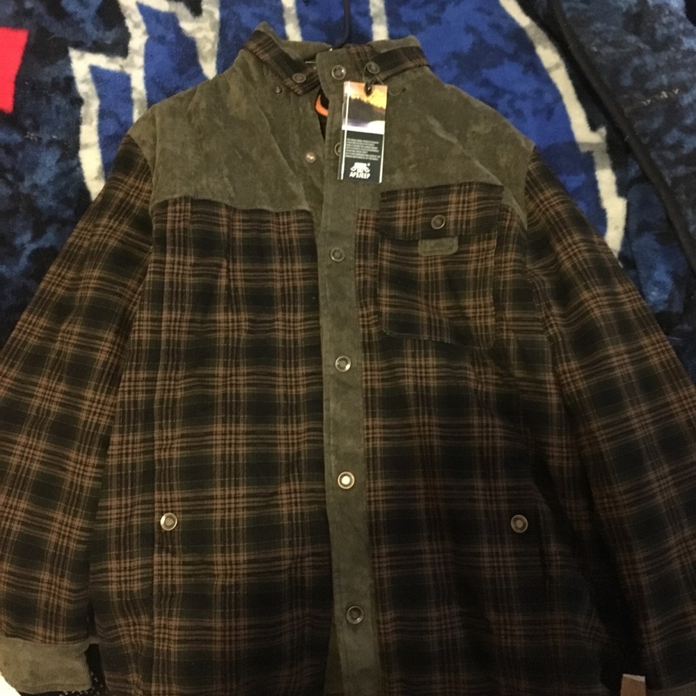 military flannel jacket